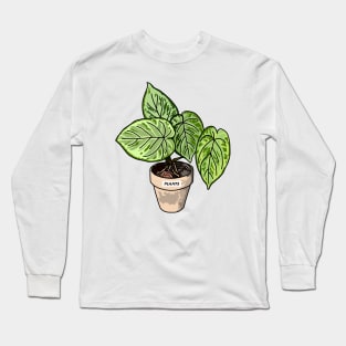 Caladium Plants Long Sleeve T-Shirt